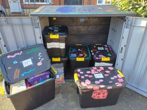 Games and puzzles swap box